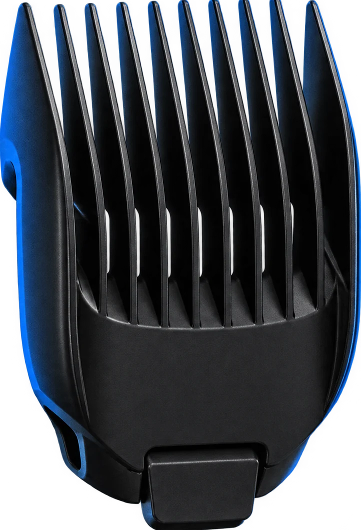 Black clipper guard comb